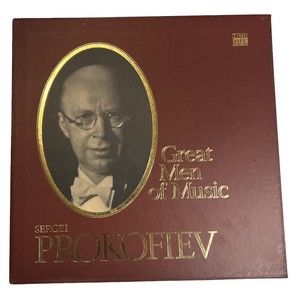 1979 TIME LIFE Great Men of Music 4 Vinyl LP Boxset Sergei Prokofiev Records EX